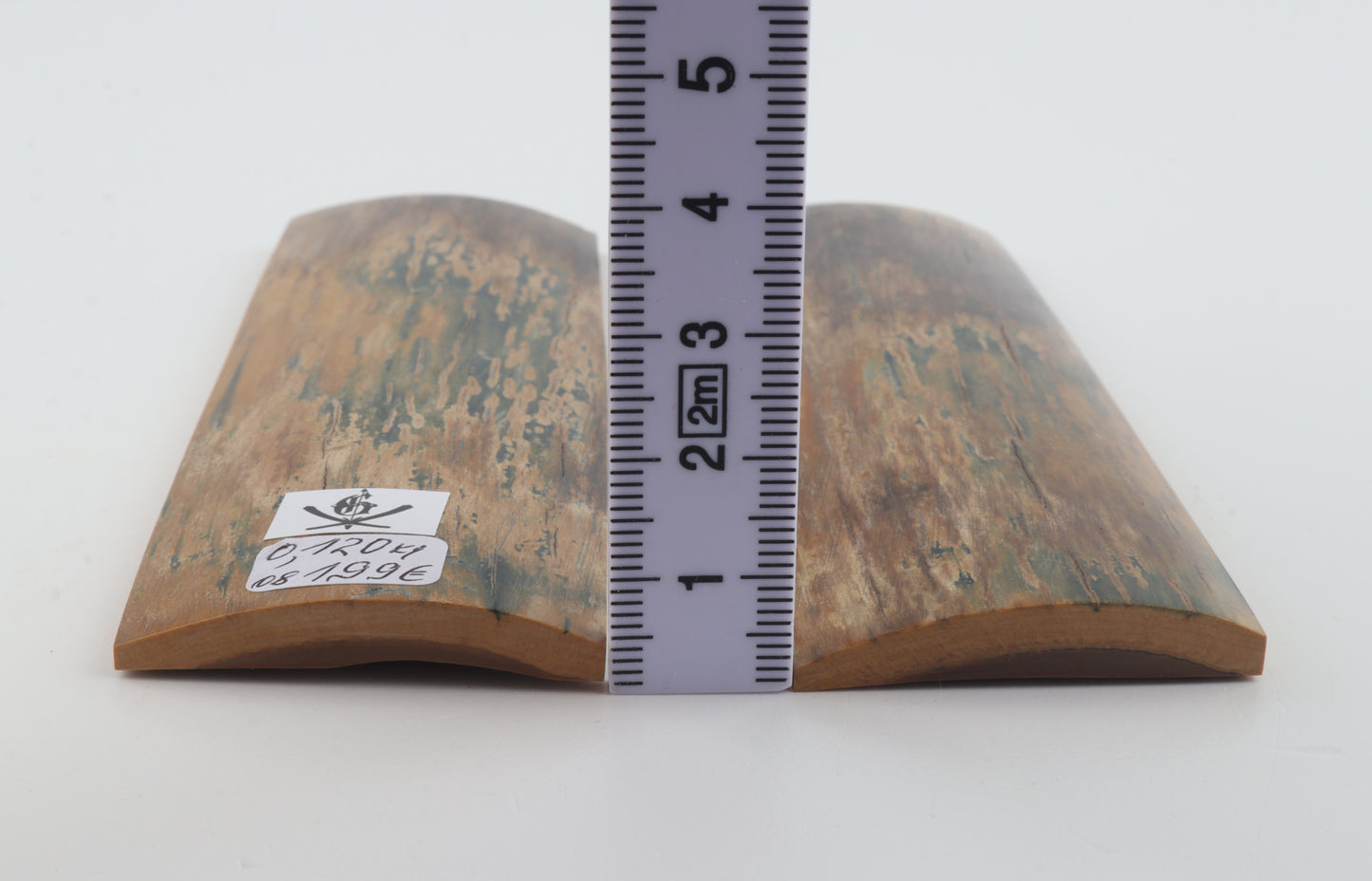 Natural mammoth bark scales