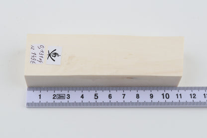 White mammoth ivory segment