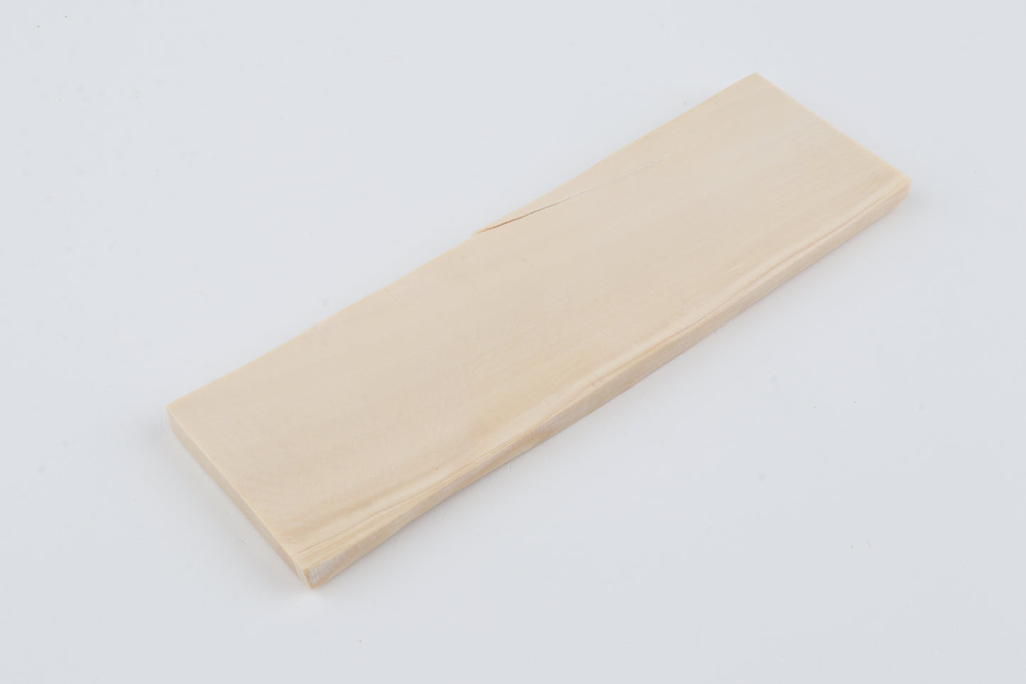 White mammoth ivory segment