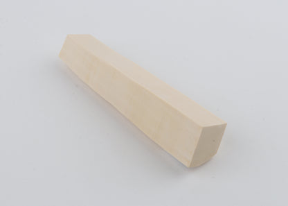 White mammoth ivory segment