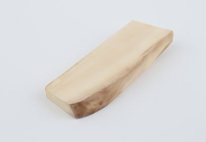 White mammoth ivory segment