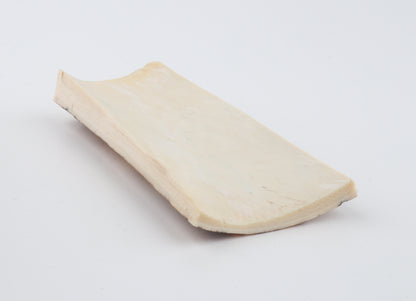 Brown-white mammoth ivory