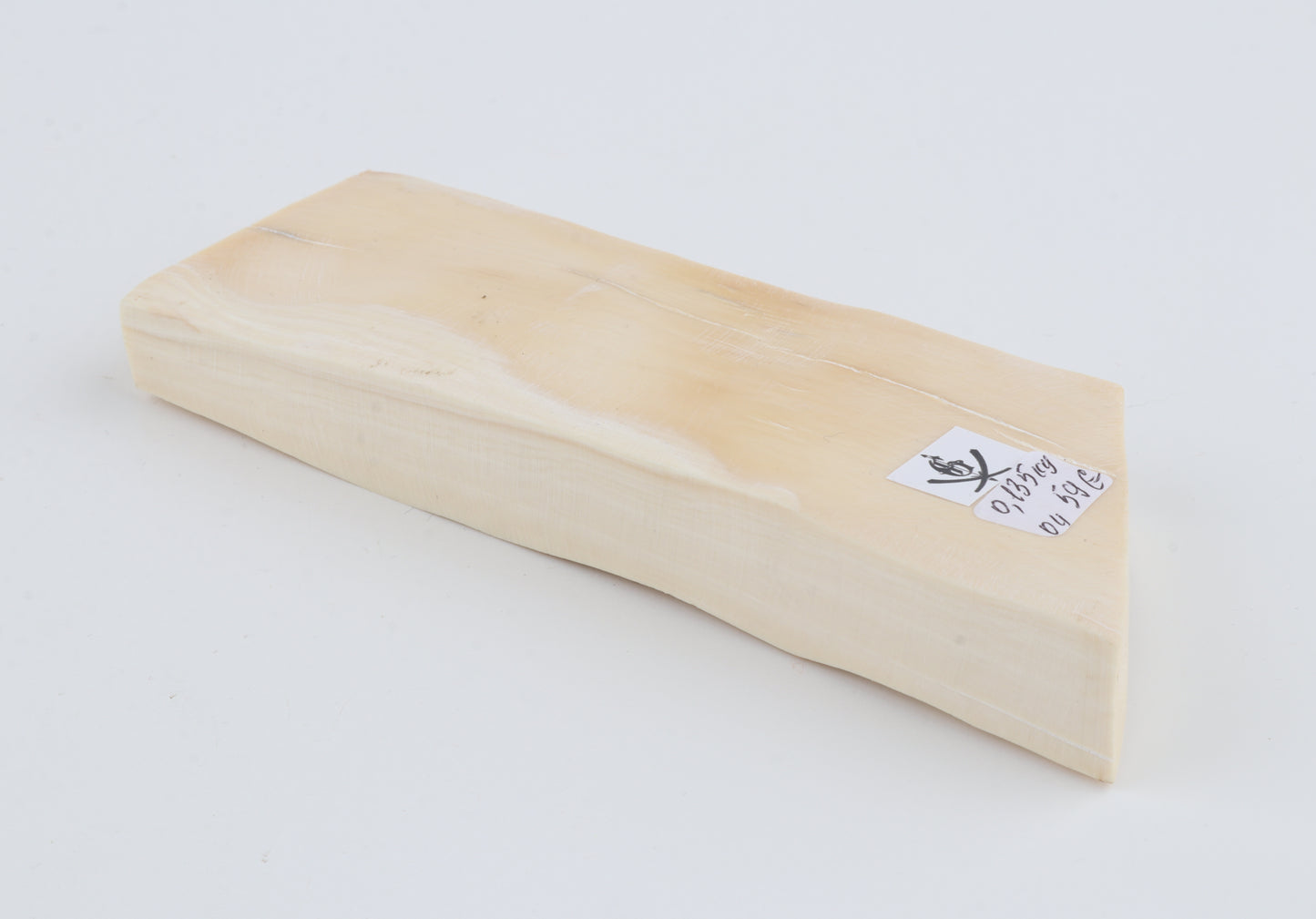 Natural mammoth ivory piece