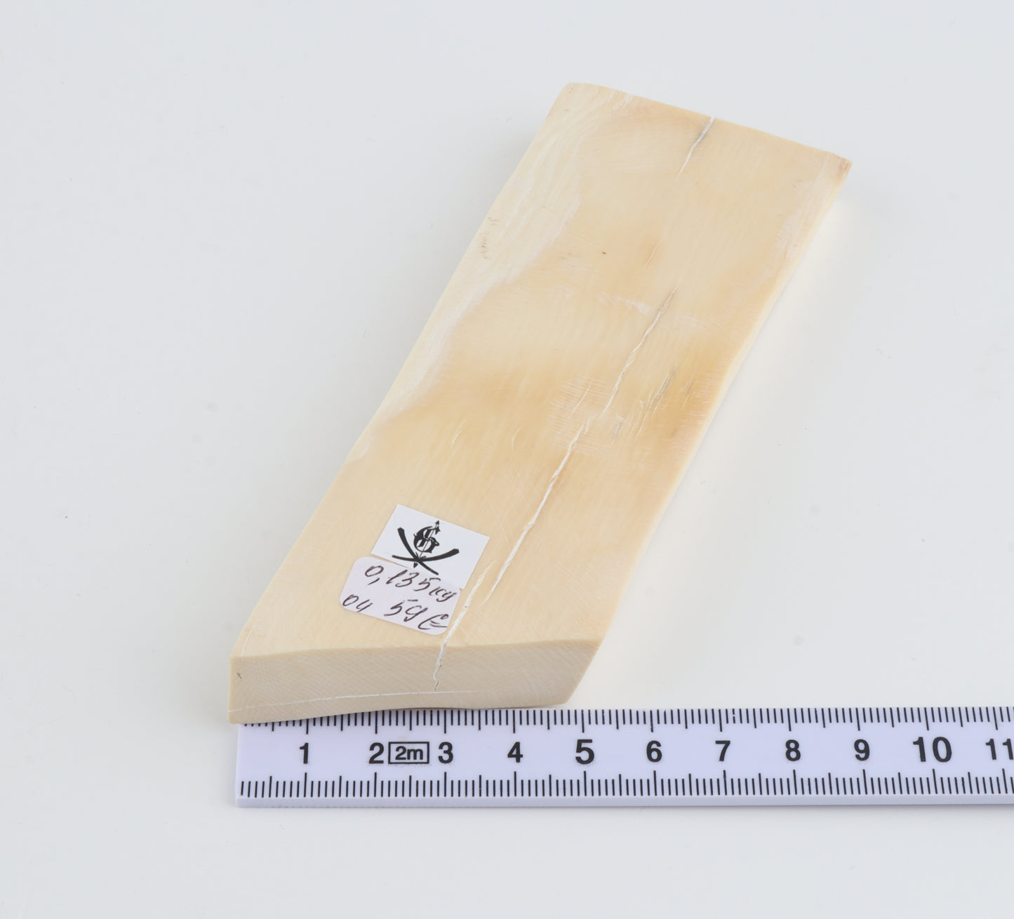 Natural mammoth ivory piece