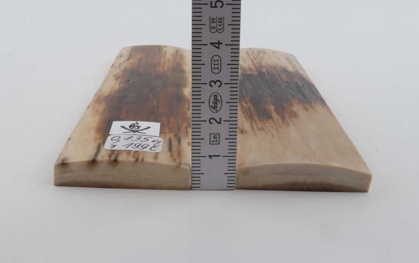 Natural mammoth bark scales