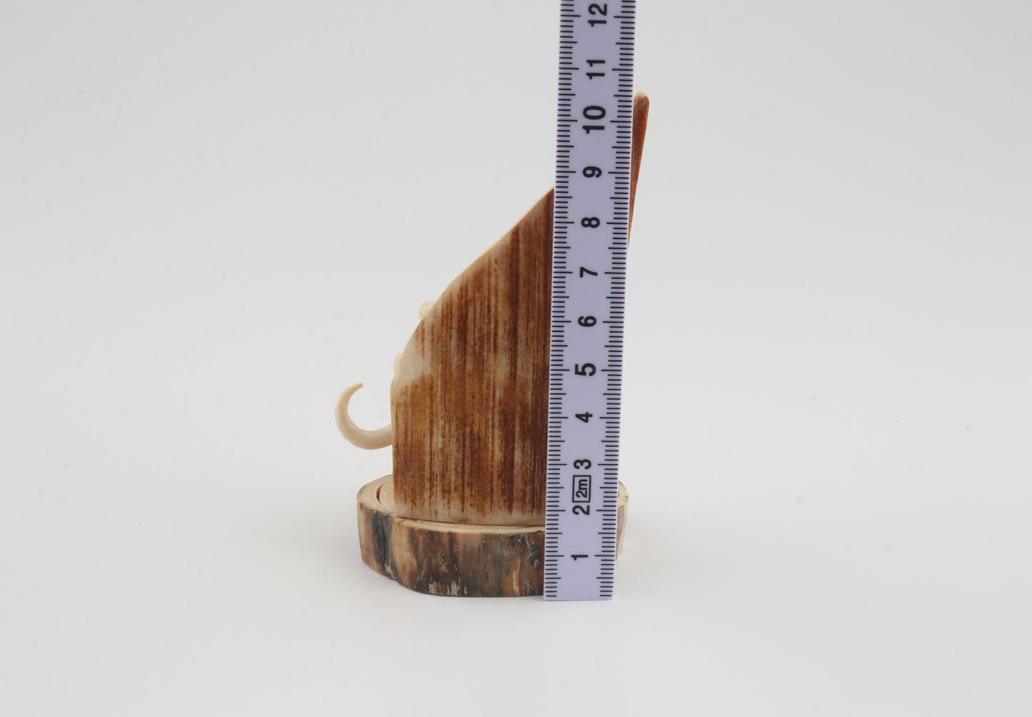 Carved mammoth ivory figurine