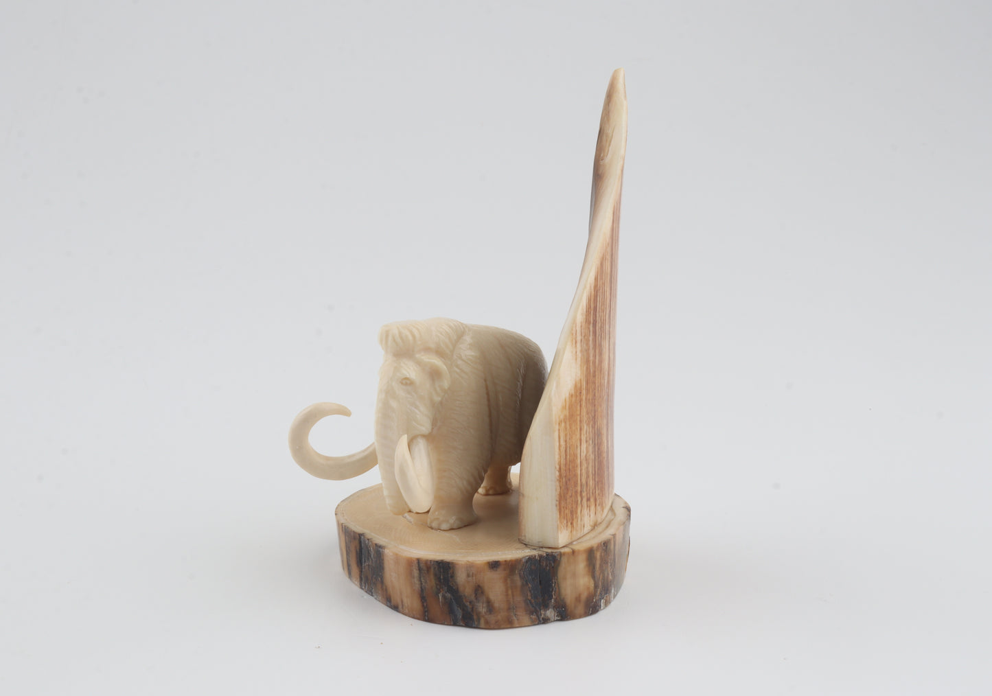 Carved mammoth ivory figurine