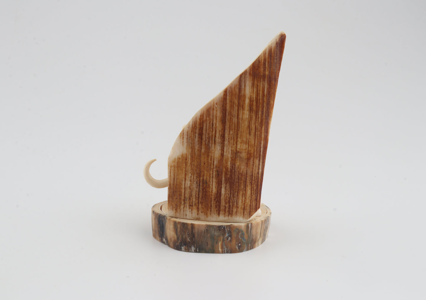 Carved mammoth ivory figurine