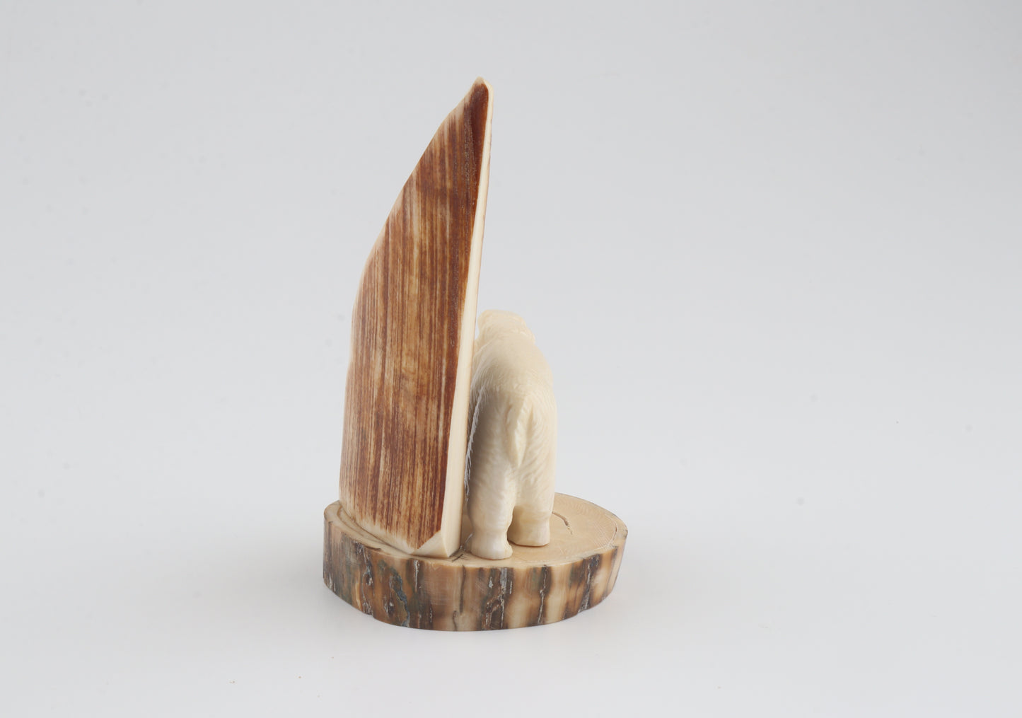 Carved mammoth ivory figurine