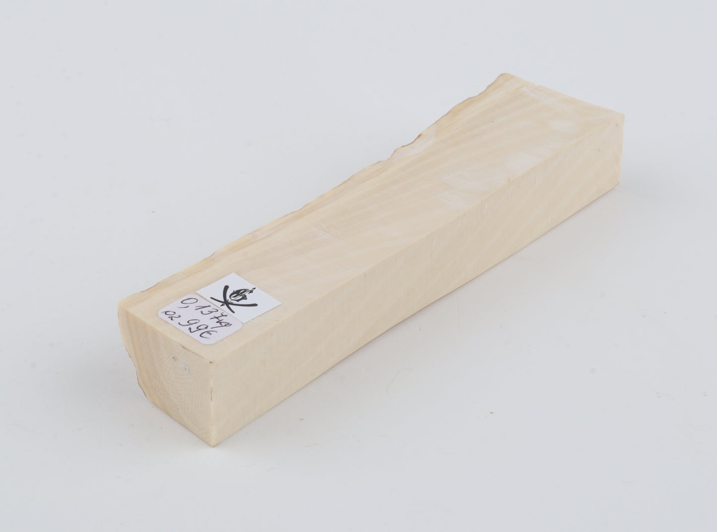 Natural mammoth ivory piece