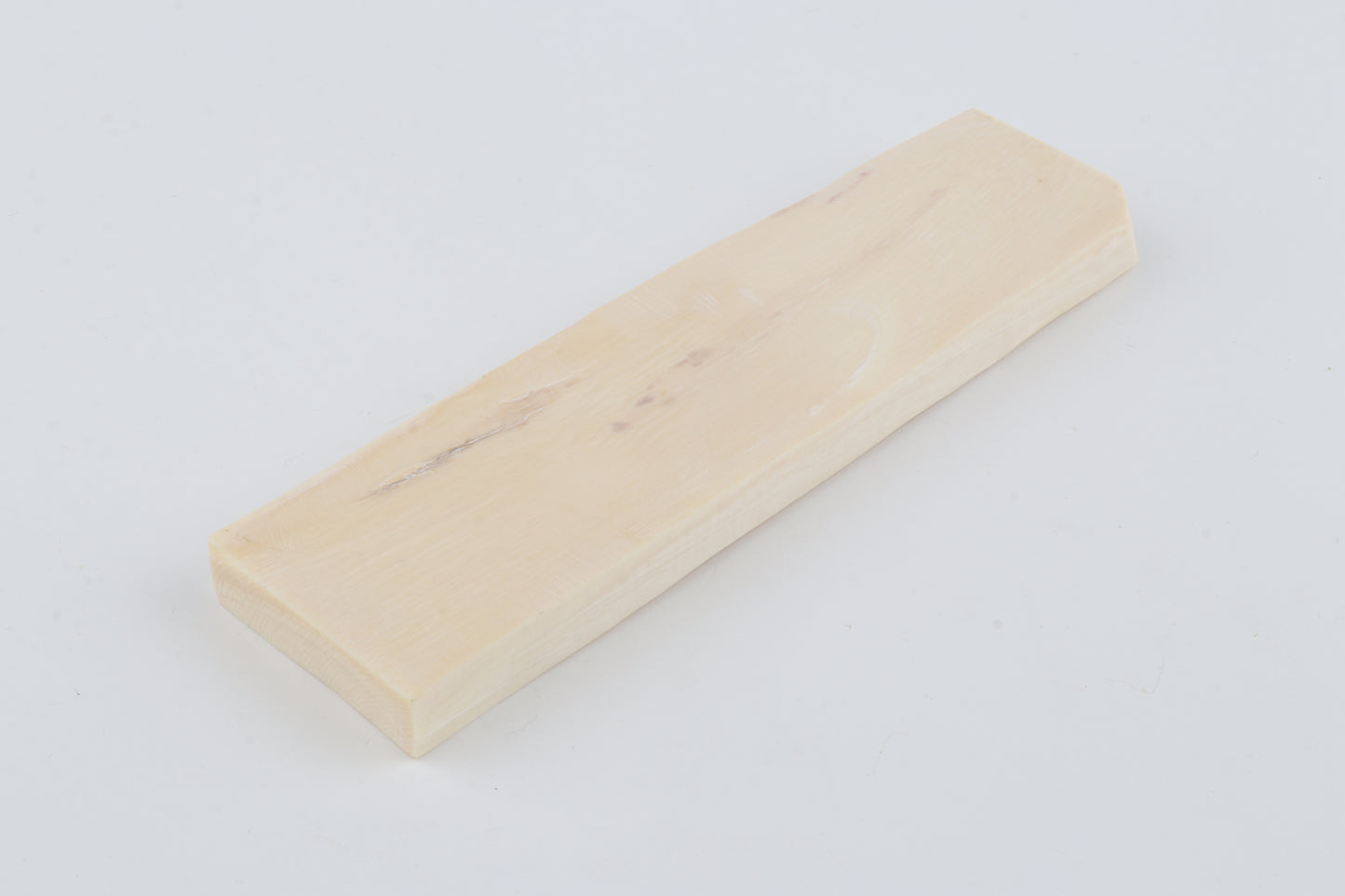 White mammoth ivory segment