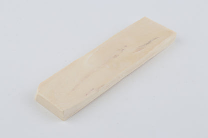 White mammoth ivory segment