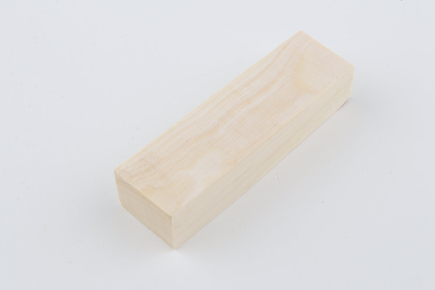 White mammoth ivory segment