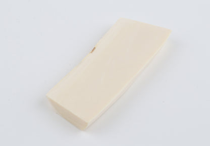 White mammoth ivory segment