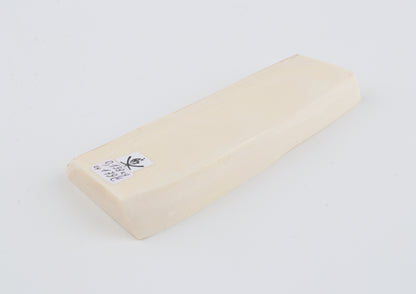 White mammoth ivory segment