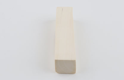 White mammoth ivory segment