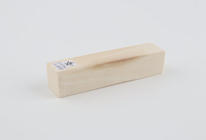 White mammoth ivory segment