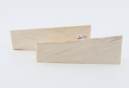 White mammoth ivory scales