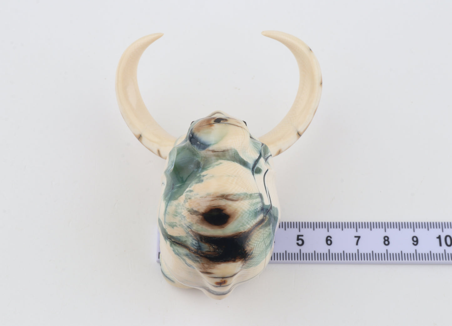 Carved woolly mammoth figurine