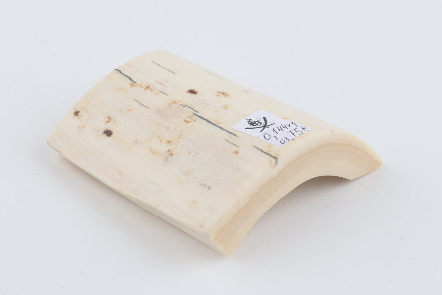 Natural mammoth ivory piece