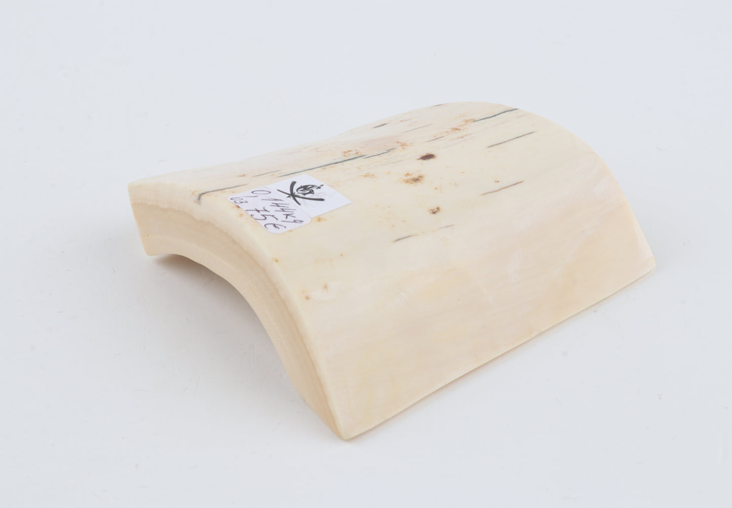 Natural mammoth ivory piece