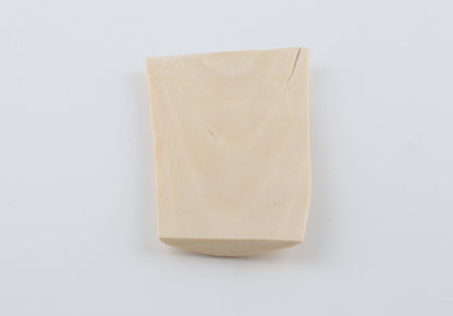 White mammoth ivory segment