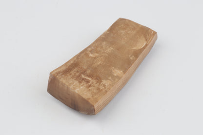 Brown mammoth ivory piece