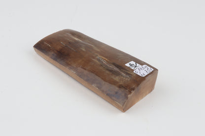 Brown mammoth ivory piece