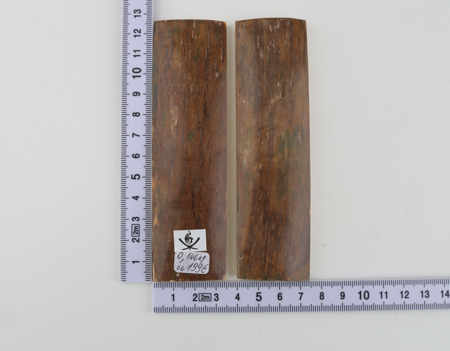Natural mammoth bark scales