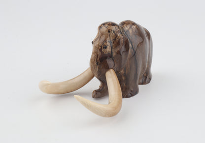 Hand-carved mammoth ivory figurine