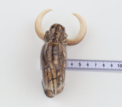 Hand-carved mammoth ivory figurine