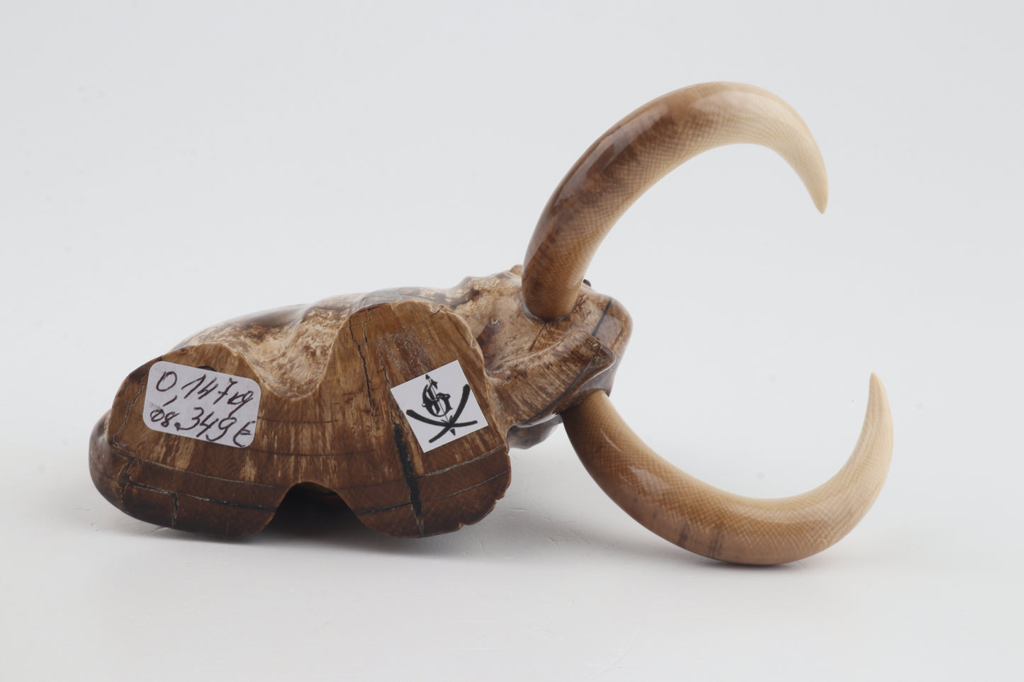 Hand-carved mammoth ivory figurine