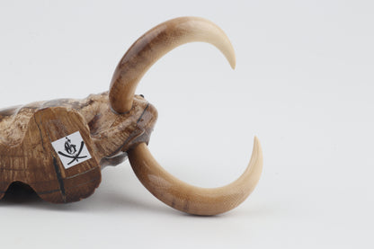 Hand-carved mammoth ivory figurine