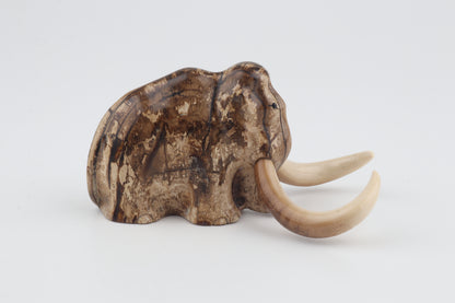 Hand-carved mammoth ivory figurine