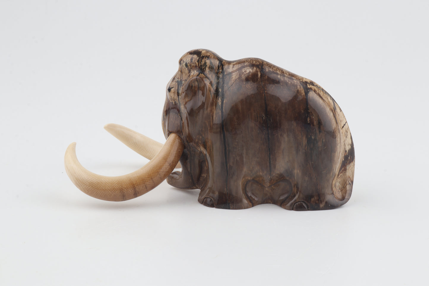 Hand-carved mammoth ivory figurine