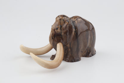 Hand-carved mammoth ivory figurine