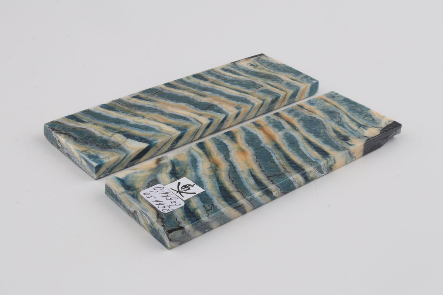 Stabilised mammoth molar scales