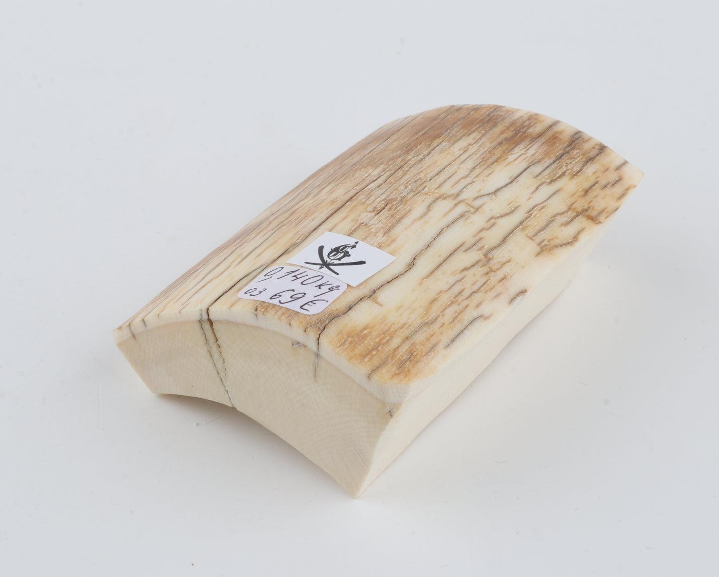 Natural mammoth ivory piece