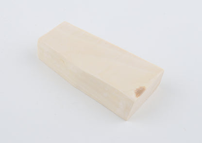 White mammoth ivory segment