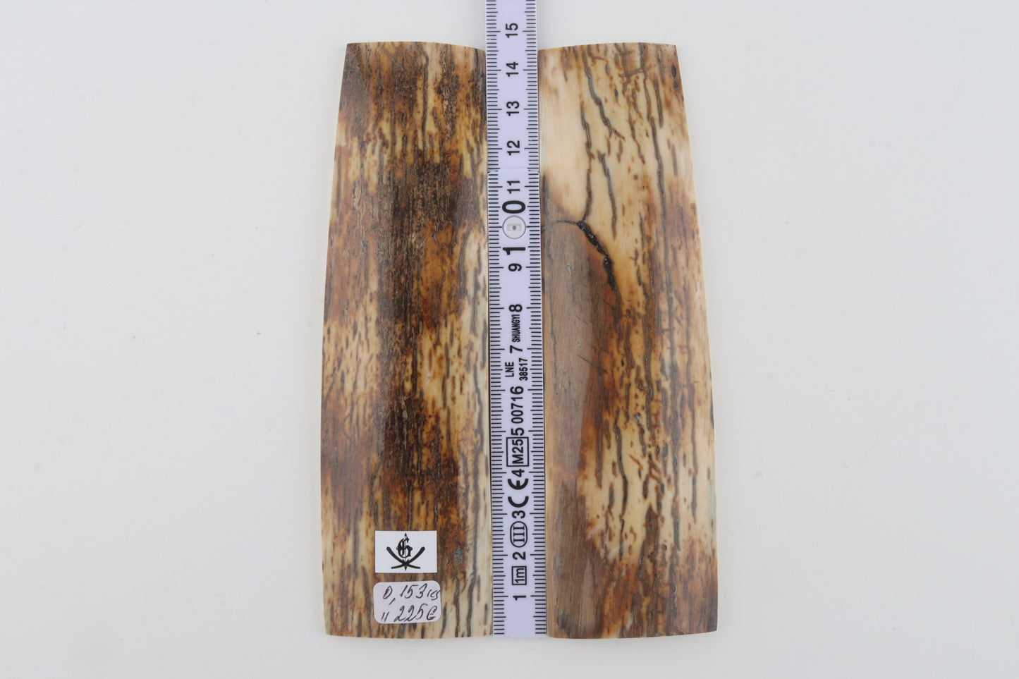 Natural mammoth bark scales