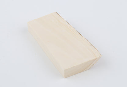 White mammoth ivory segment