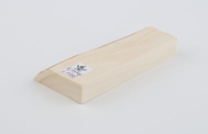 White mammoth ivory segment