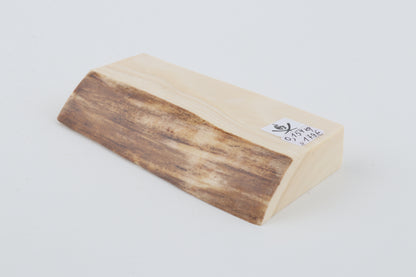 White mammoth ivory segment