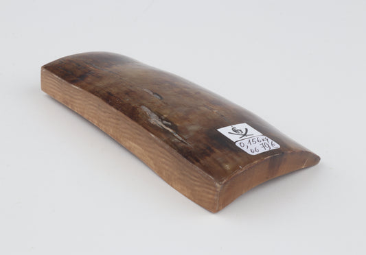 Brown mammoth ivory piece