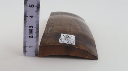 Brown mammoth ivory piece