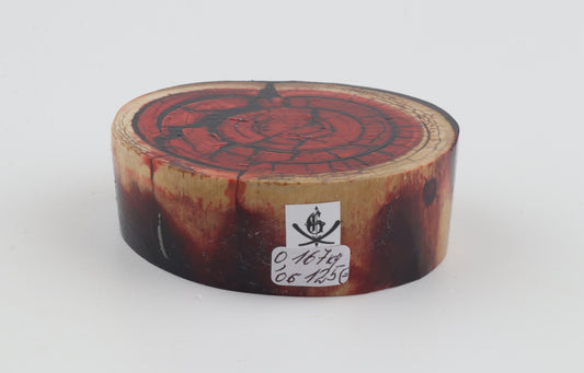 Stabilized mammoth ivory block