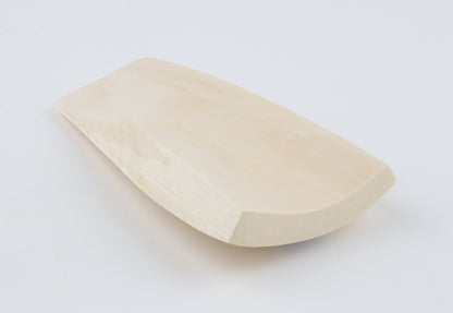 White mammoth ivory piece
