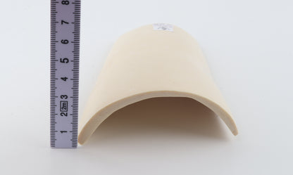 White mammoth ivory piece