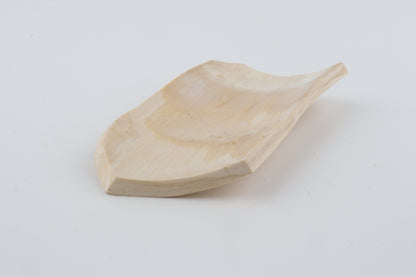 White mammoth ivory piece
