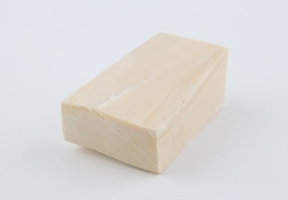 White mammoth ivory segment